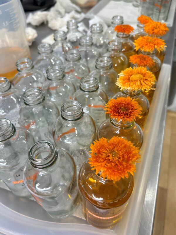 HUNA Botanical Body Nectar behind the scenes