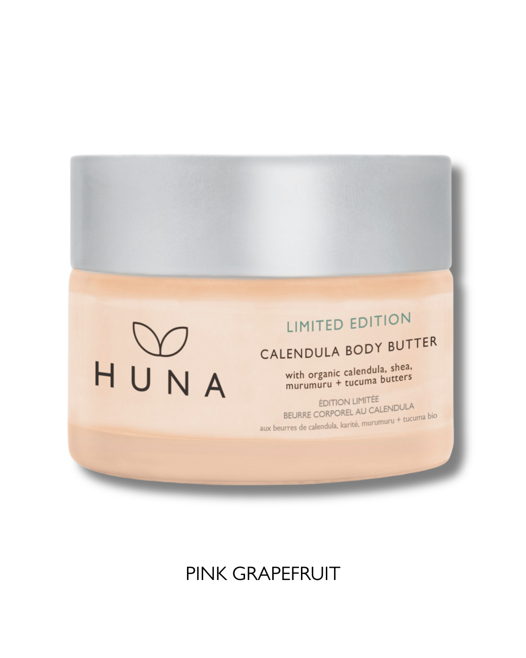 HUNA Limited Edition Calendula Body Butter in PINK GRAPEFRUIT