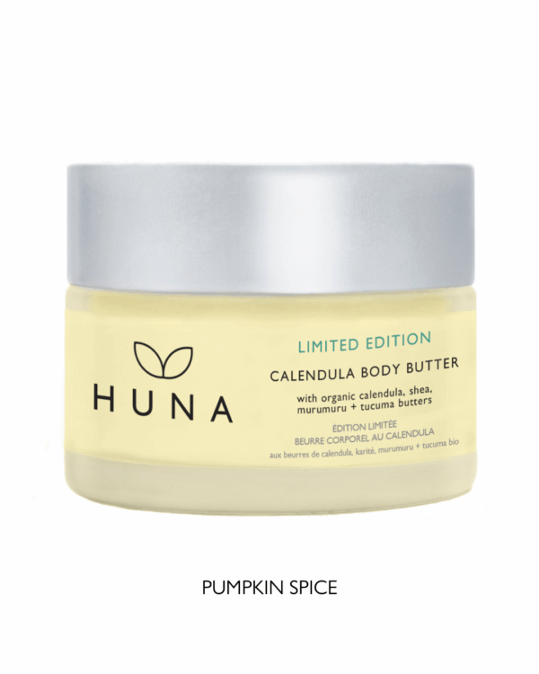 HUNA Limited Edition Calendula Body Butter in PUMPKIN SPICE