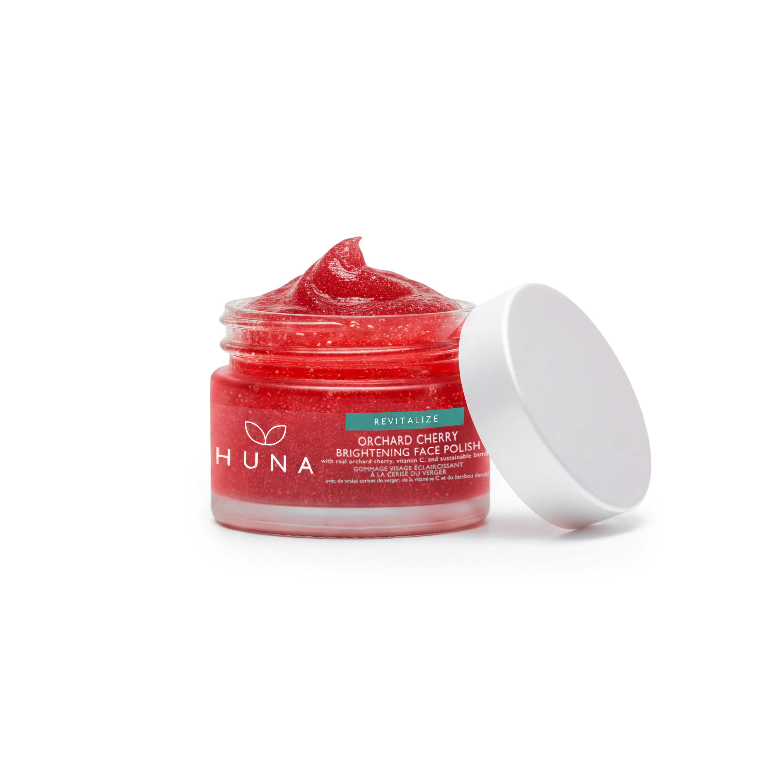 NEW HUNA Limited Edition Orchard Cherry Brightening Face Polish